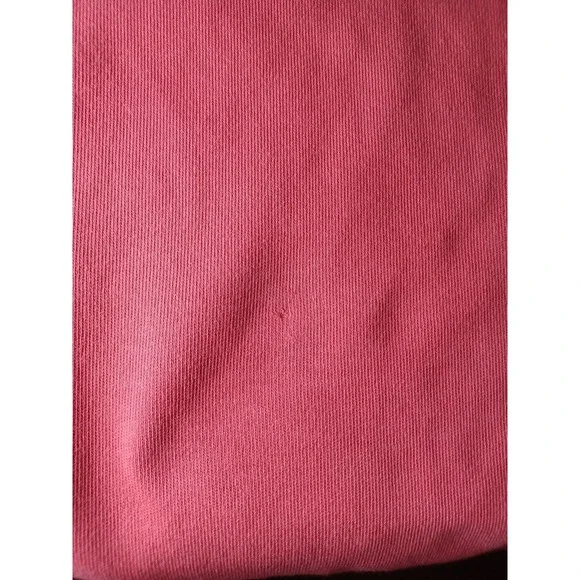 Vineyard Vines Mens Coral Pink 100% Pima Cotton Quarter Zip Pullover XL - Picture 3 of 5